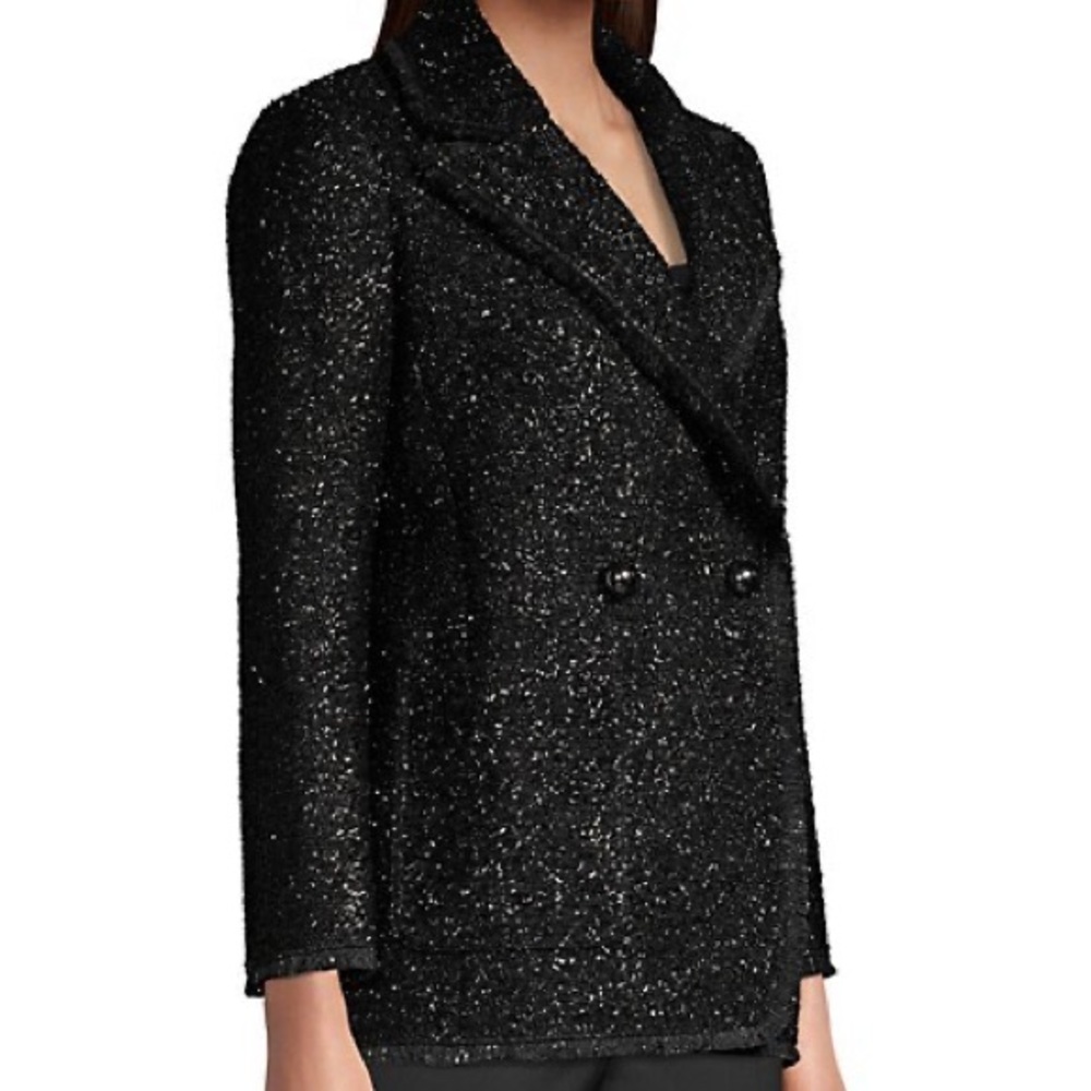 Kate Spade NY Tinsel Tweed Wool Blend Blazer